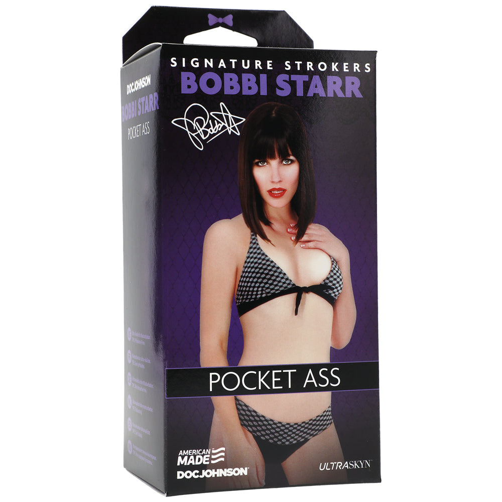 All Star Video Stars - ULTRASKYN Pocket Pal - Bobbi Starr - Ass Vanilla | 782421000295 | Discreet Personal Wellness