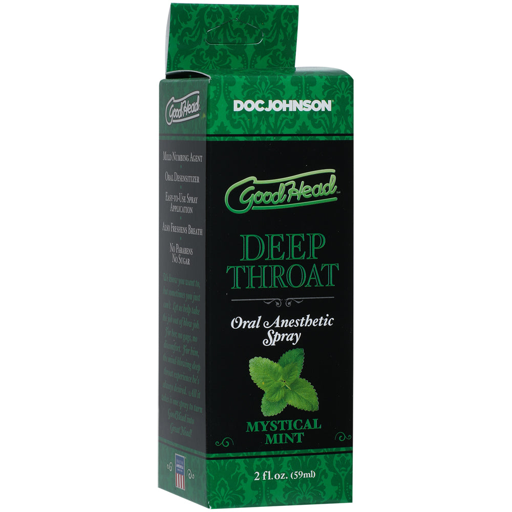 Goodhead - Deep Oral Spray - Mystical Mint | 782421007805 | Discreet Personal Wellness