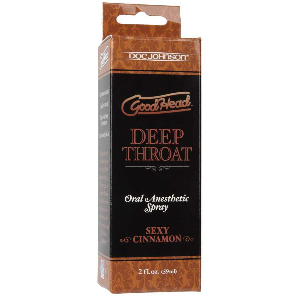Goodhead - Deep Oral Spray - Sexy Cinnamon | 782421007812 | Discreet Personal Wellness