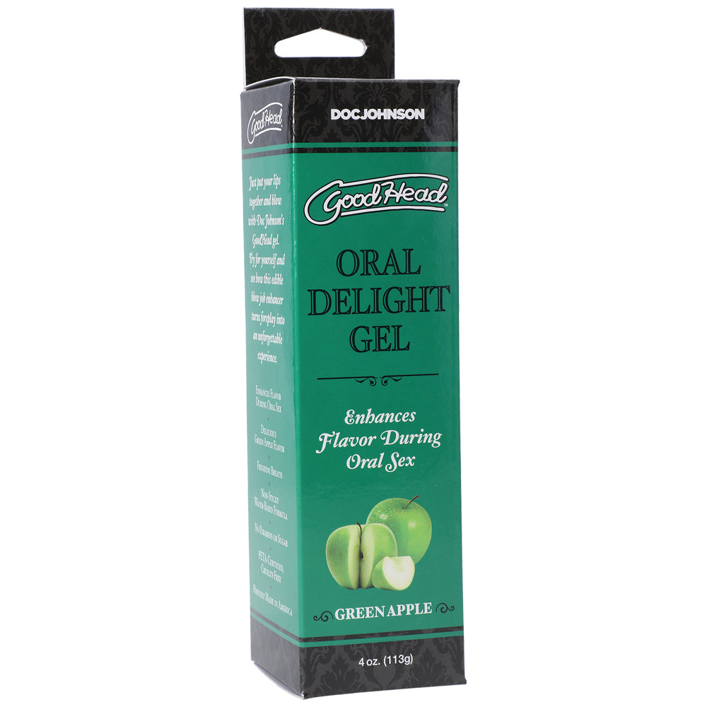 Goodhead - Oral Delight Gel - Delicious Green Apple | 782421011192 | Discreet Personal Wellness
