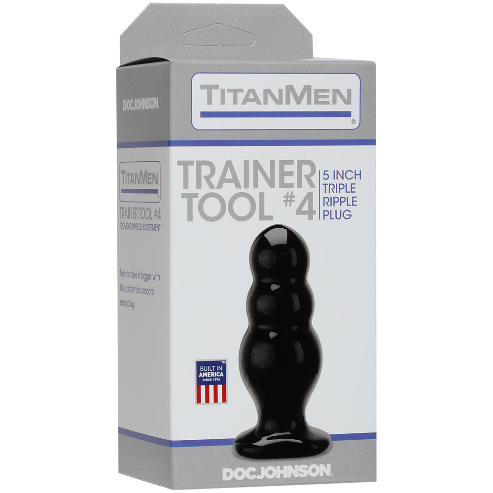 Titanmen - Trainer Tool #4 Black | 782421013660 | Discreet Personal Wellness