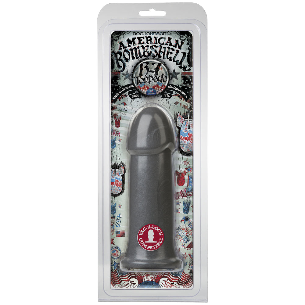 American Bombshell - B-7 Torpedo Gun Metal | 782421017491 | Discreet Personal Wellness