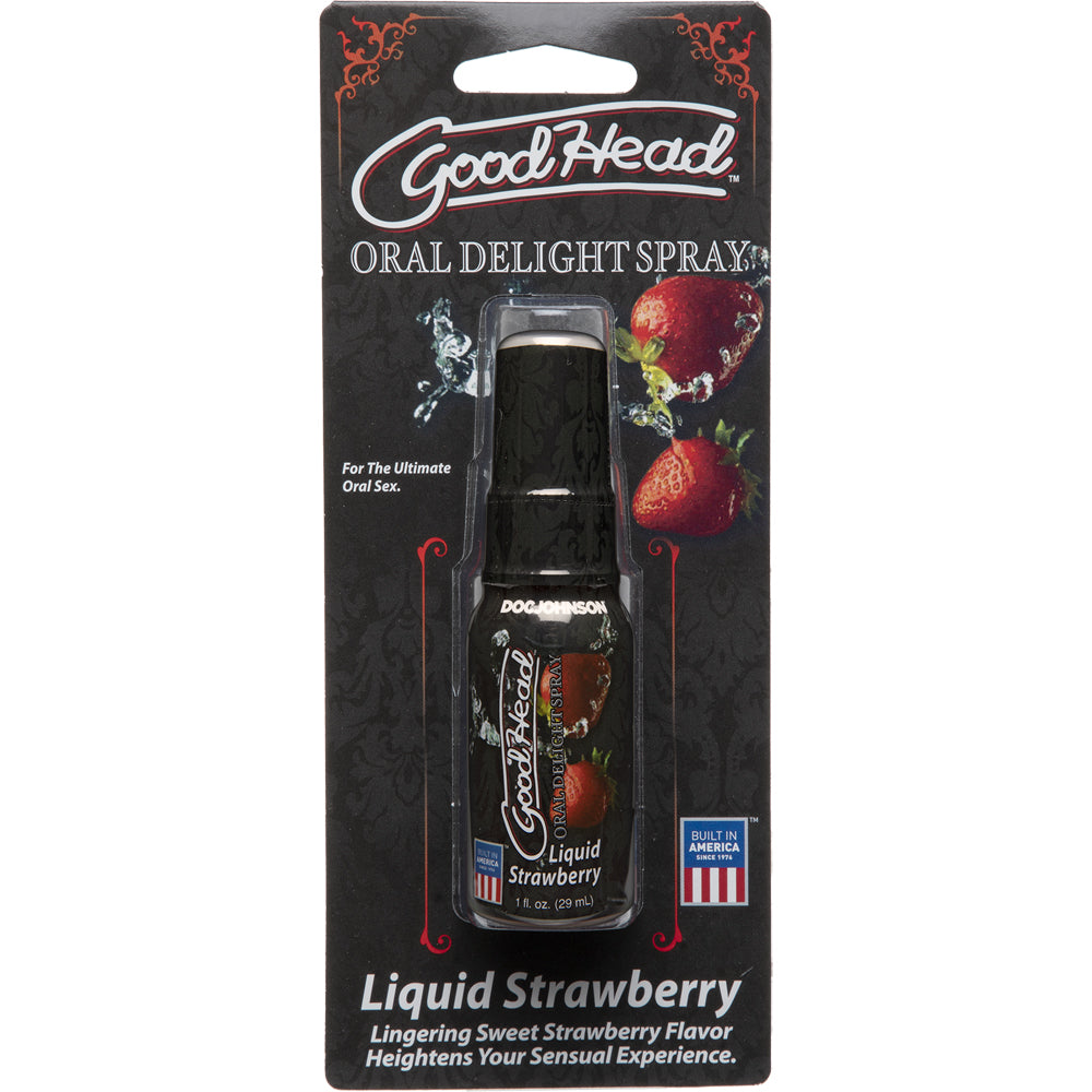 Goodhead - Oral Delight Spray - Liquid Strawberry | 782421020569 | Discreet Personal Wellness