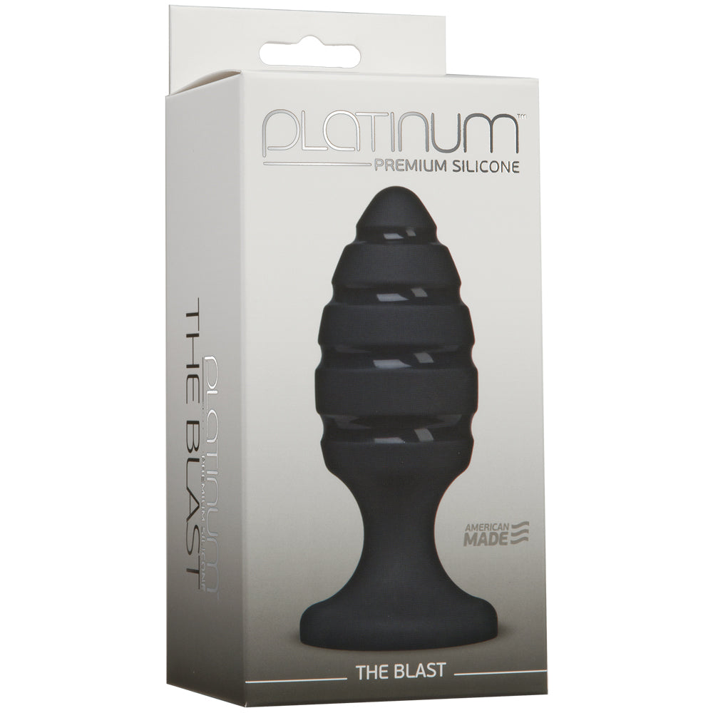 Platinum Premium Silicone The Blast Black | 782421021085 | Discreet Personal Wellness