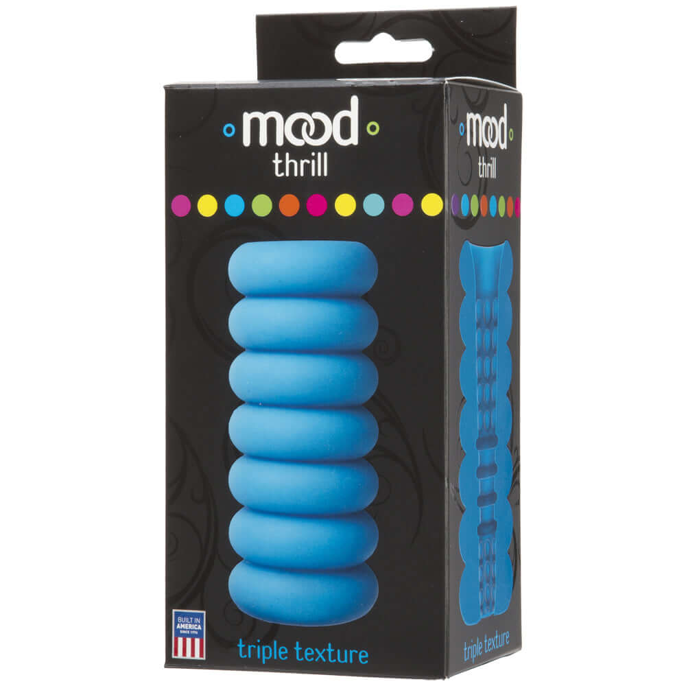 Mood Ultraskyn Stroker Thrill Blue | 782421022181 | Discreet Personal Wellness