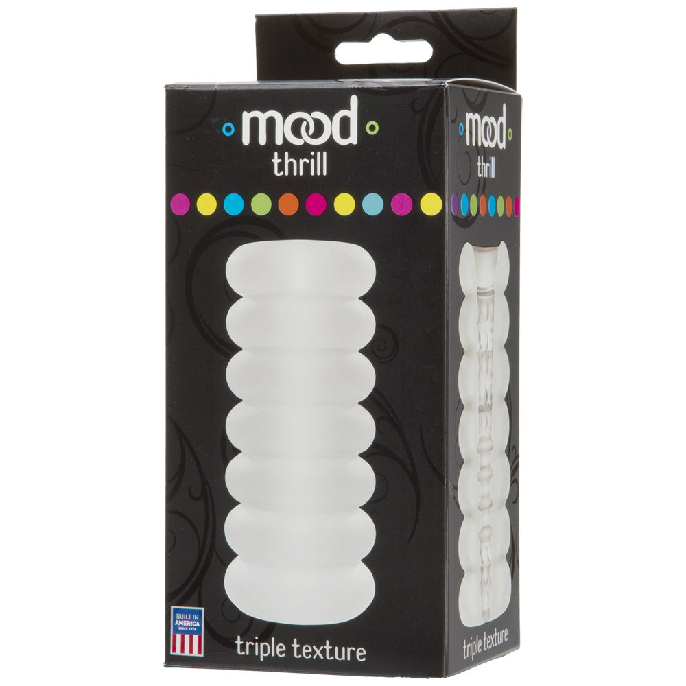 Mood Ultraskyn Stroker Thrill Frost | 782421022211 | Discreet Personal Wellness