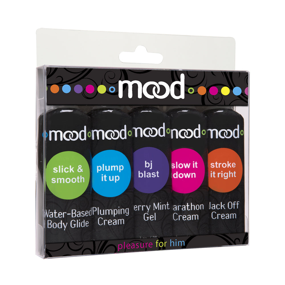 Mood Pleasure For Him 5 Pack 1 oz. | 782421022464 | Discreet Personal Wellness
