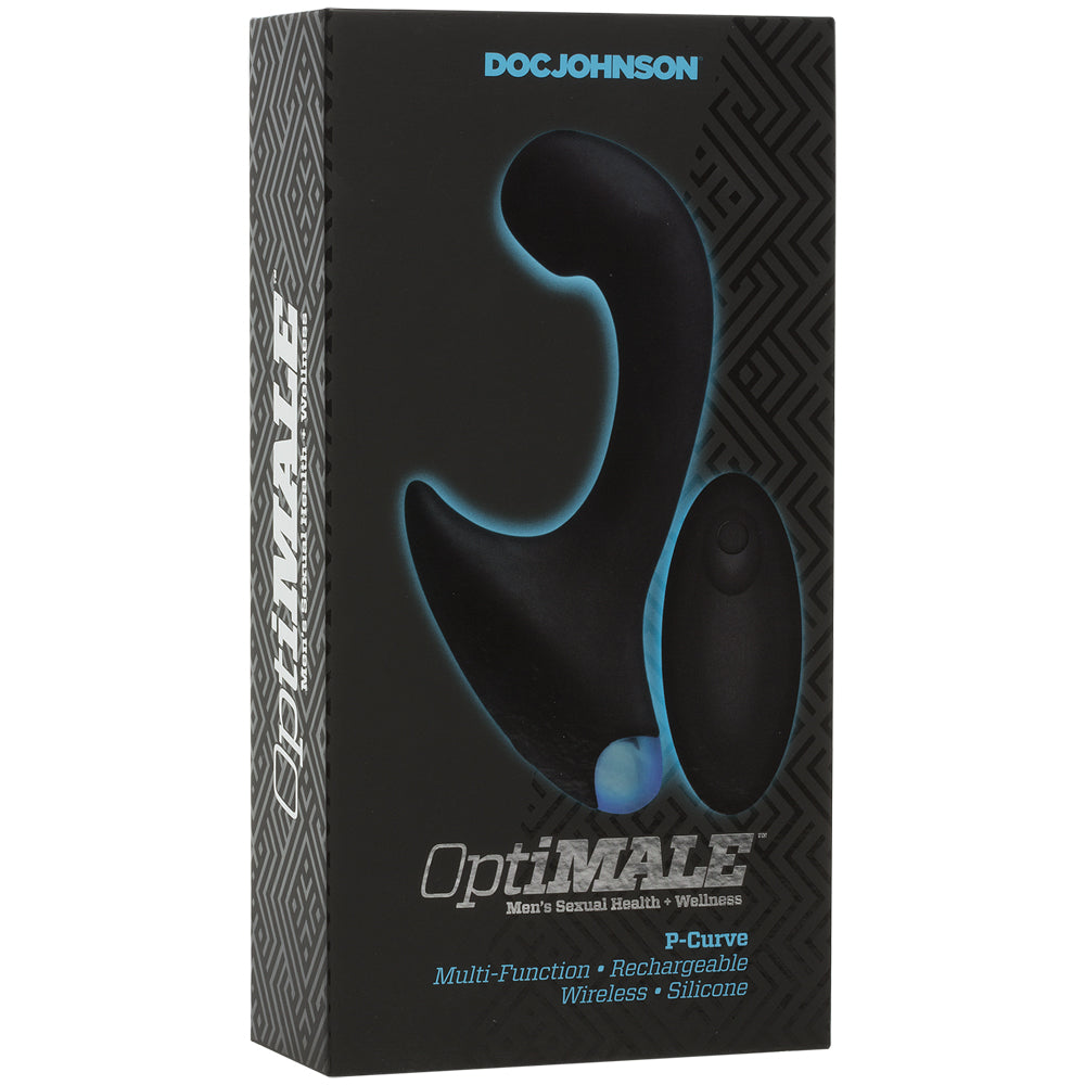 Optimale Vibrating P-Curve With Wireless Remote | 782421067113 | Discreet Personal Wellness