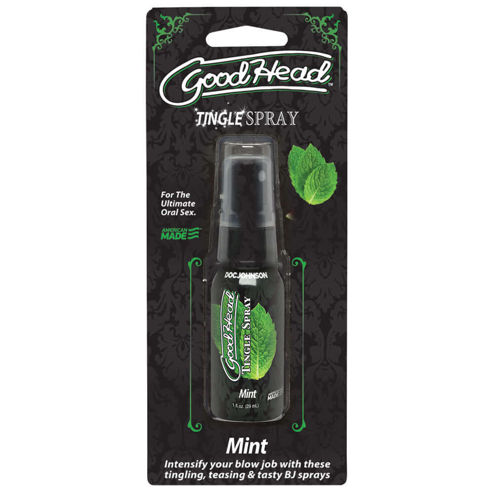Goodhead Tingle Spray Mint 1 oz. | 782421077945 | Discreet Personal Wellness