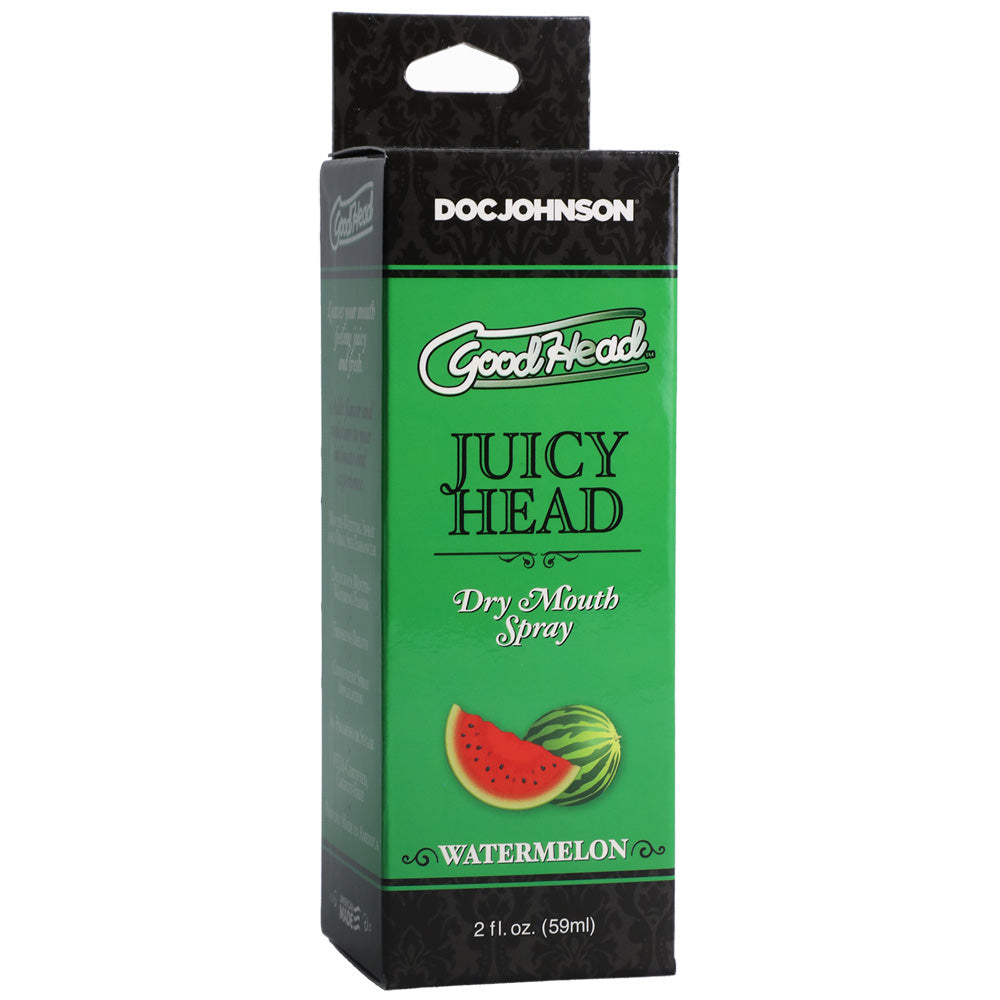 GoodHead Juicy Head Dry Mouth Spray Watermelon 2 oz. | 782421080624 | Discreet Personal Wellness