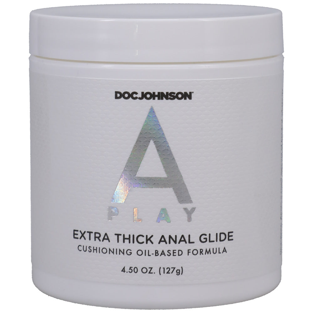 A-Play Extra Thick Anal Glide Cushioning Oil-Based Formula 4.5 Oz. | 782421080730 | Discreet Personal Wellness
