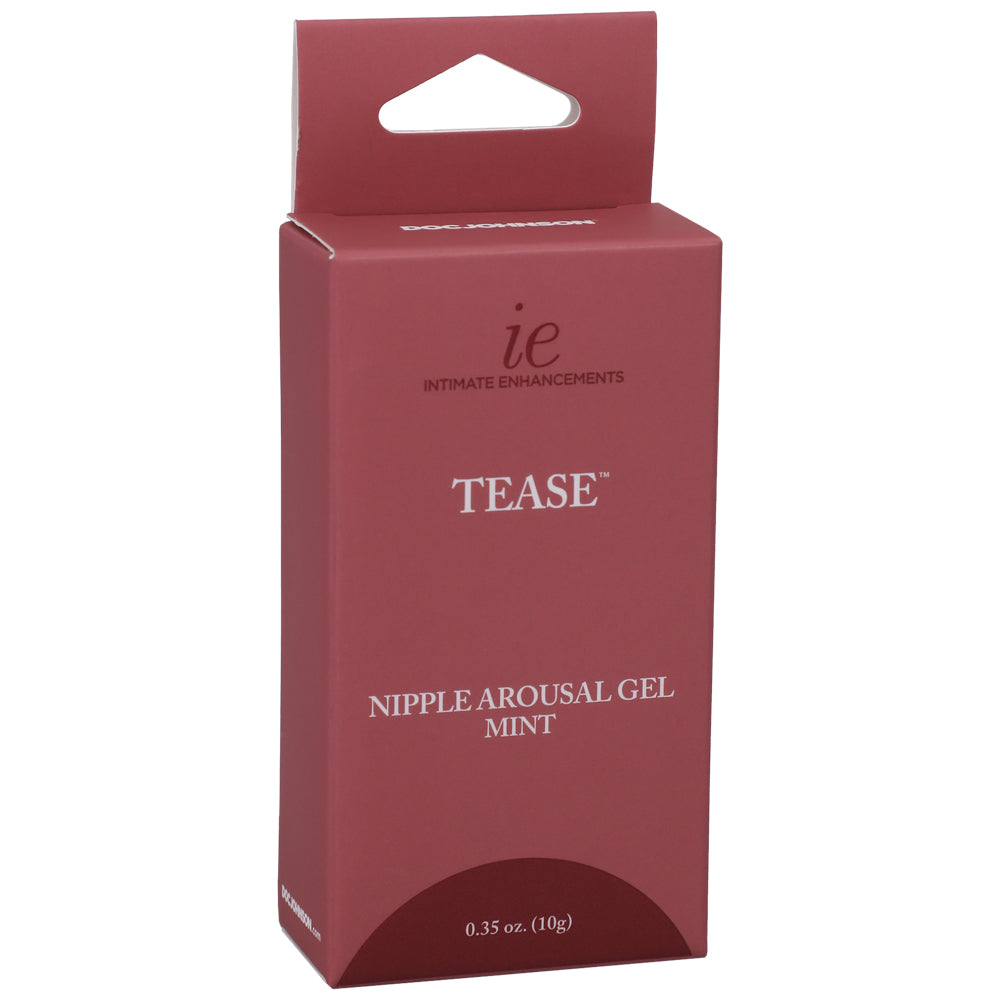 Intimate Enhancements Tease Nipple Arousal Gel Mint 0.35 oz. | 782421083090 | Discreet Personal Wellness