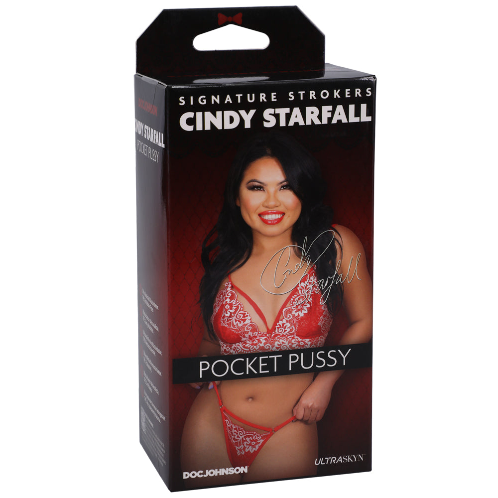 Signature Strokers Cindy Starfall Ultraskyn Pocket Vagina Vanilla | 782421083892 | Discreet Personal Wellness