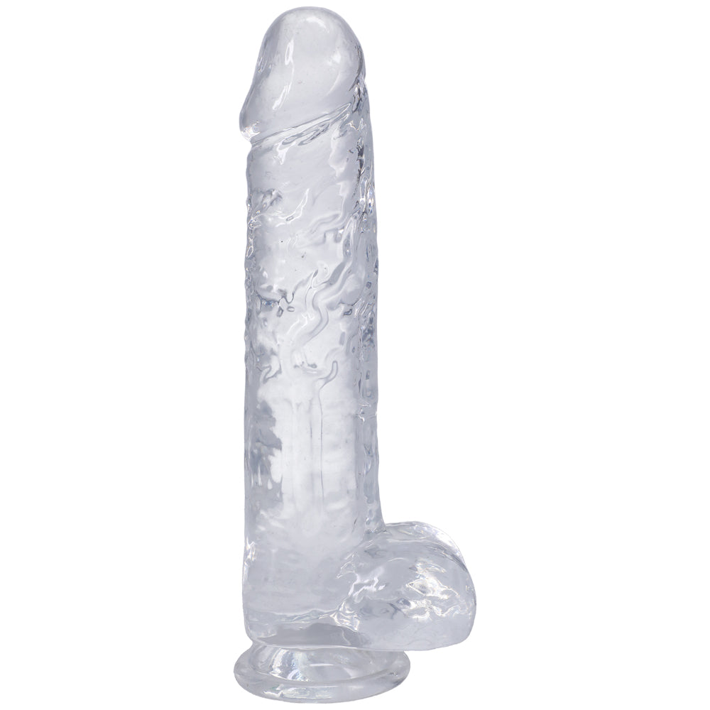 Really Big Penis In A Bag 10" Clear | 782421084295 | Discreet Personal Wellness