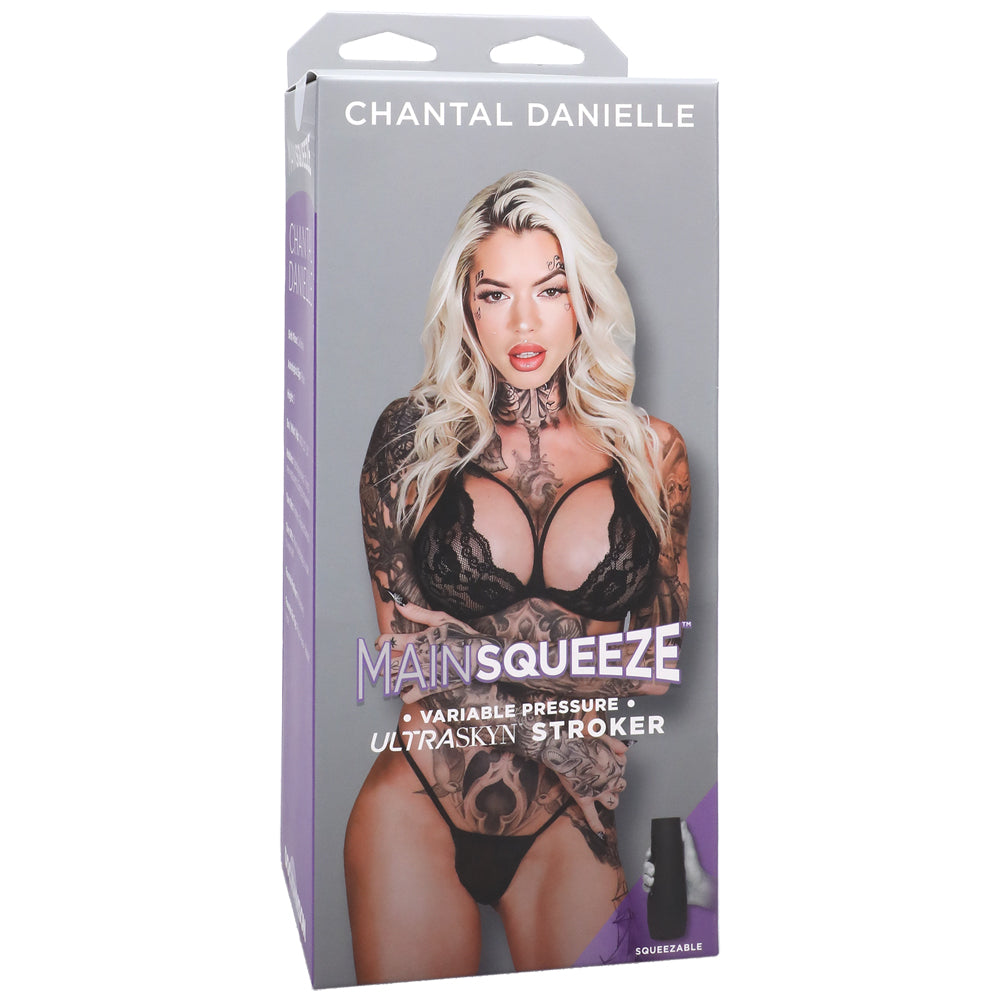 Main Squeeze Chantal Danielle Ultraskyn Stroker Vagina Vanilla | 782421086893 | Discreet Personal Wellness