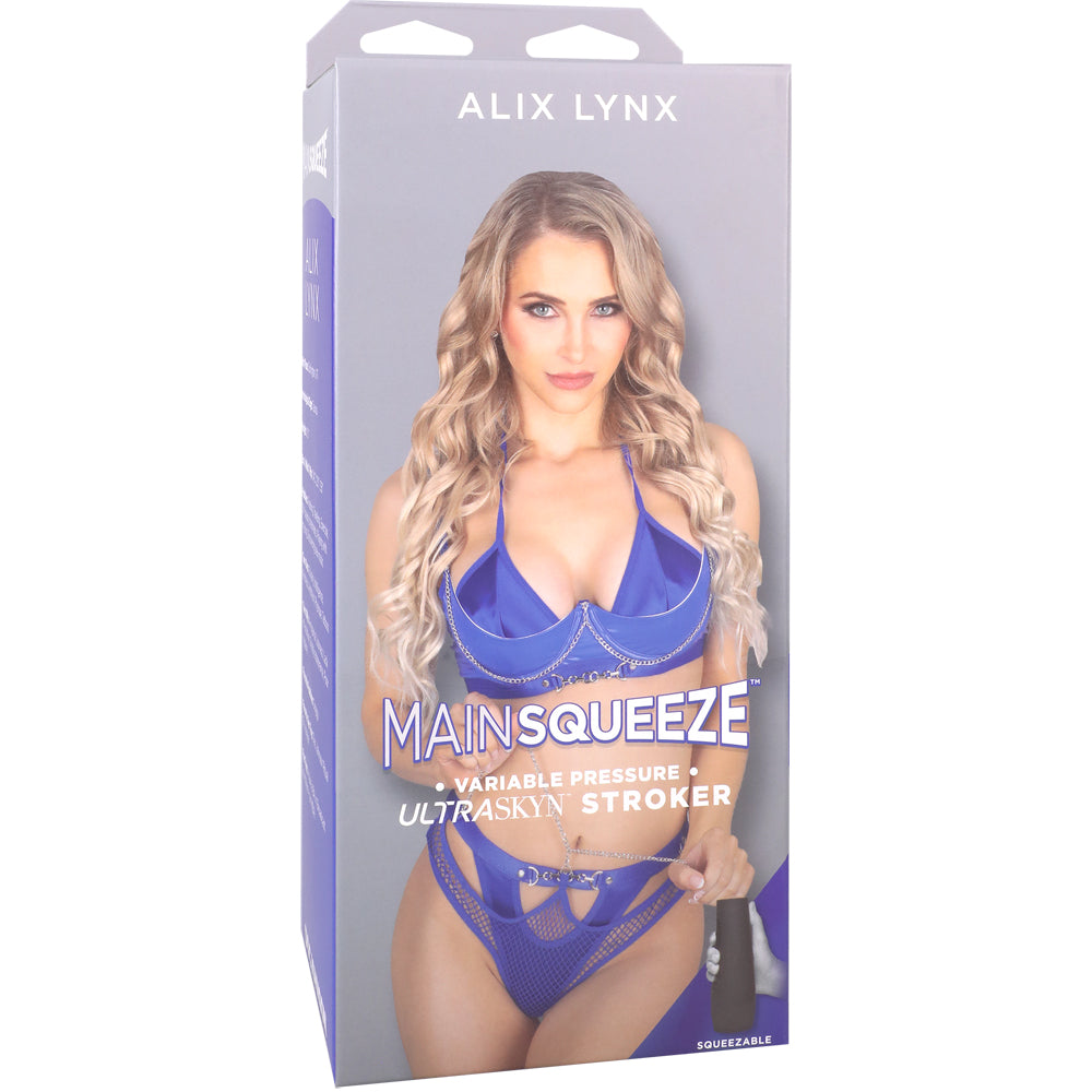 Main Squeeze Alix Lynx Ultraskyn Stroker Vagina Vanilla | 782421087111 | Discreet Personal Wellness