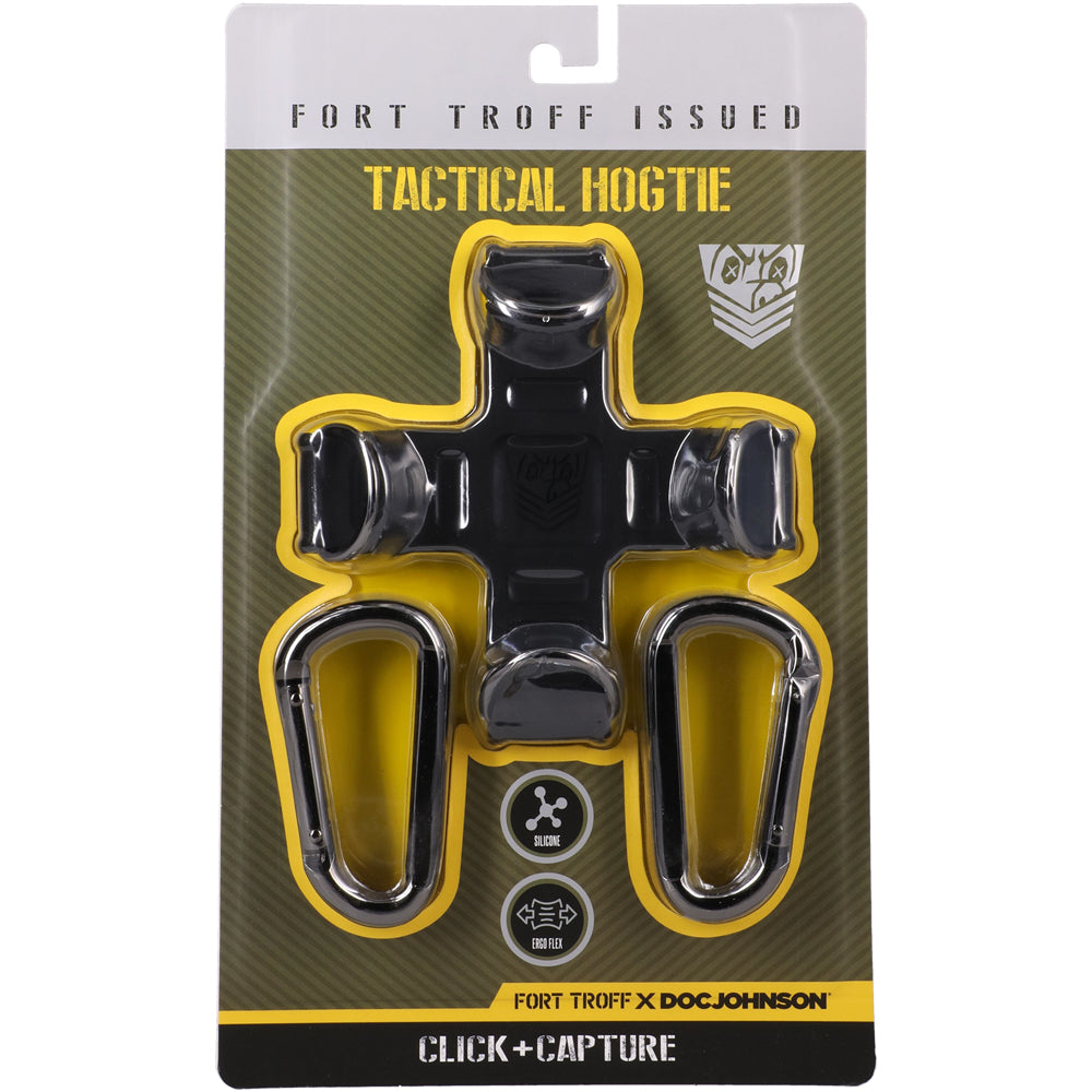 Fort Troff Tactical Hogtie Black | 782421088170 | Discreet Personal Wellness