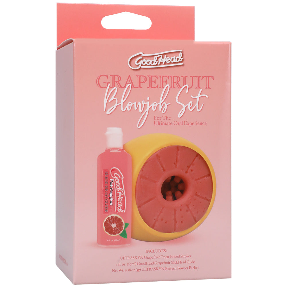 Goodhead Grapefruit Oral Set | 782421088682 | Discreet Personal Wellness