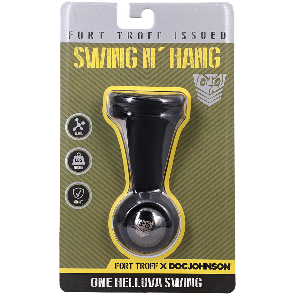 Fort Troff Swing N' Hang Black | 782421090579 | Discreet Personal Wellness