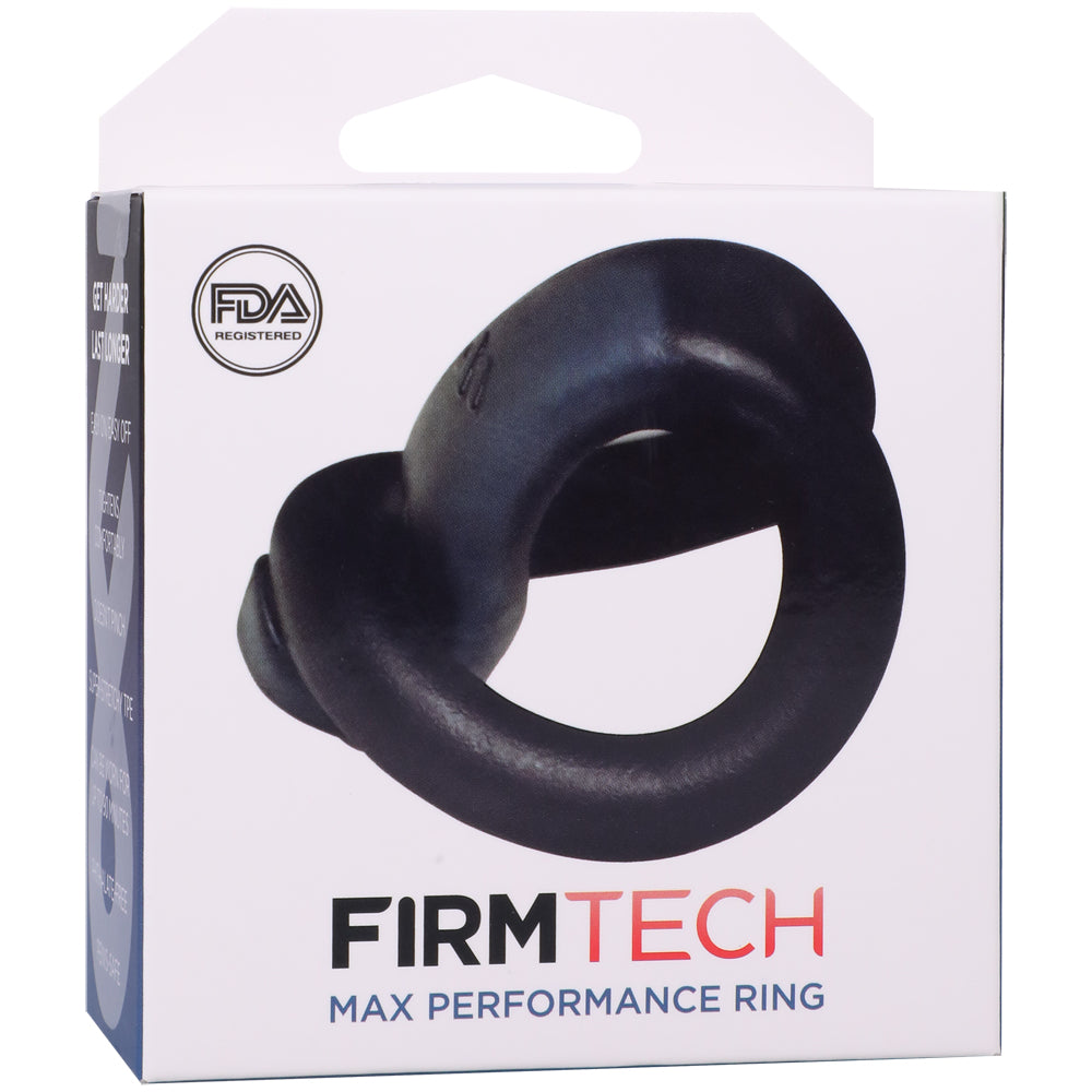 Firmtech Max Performance Ring Black/Blue | 782421093044 | Discreet Personal Wellness