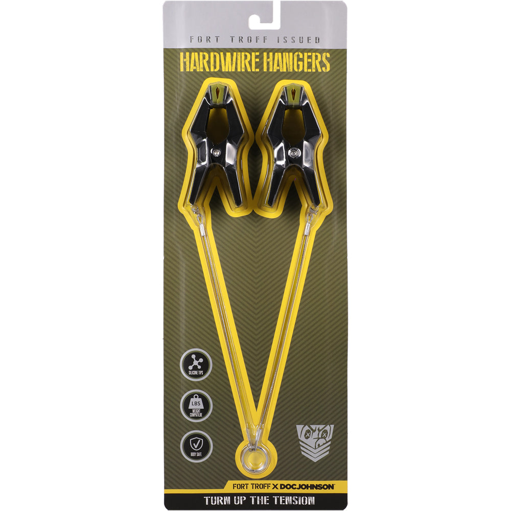 Fort Troff Hardwire Hangers Black | 782421093228 | Discreet Personal Wellness