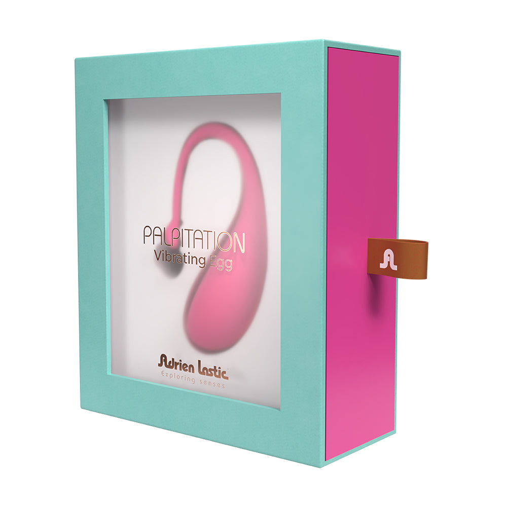 Adrien Lastic Palpitation App Control Vibrating Egg Stimulator Fuchsia | 782421093716 | Discreet Personal Wellness
