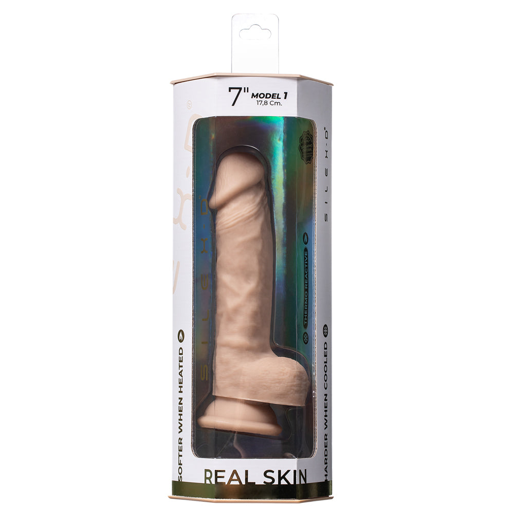 Silex-D Real Skin Model 1 7" Vanilla | 782421095116 | Discreet Personal Wellness