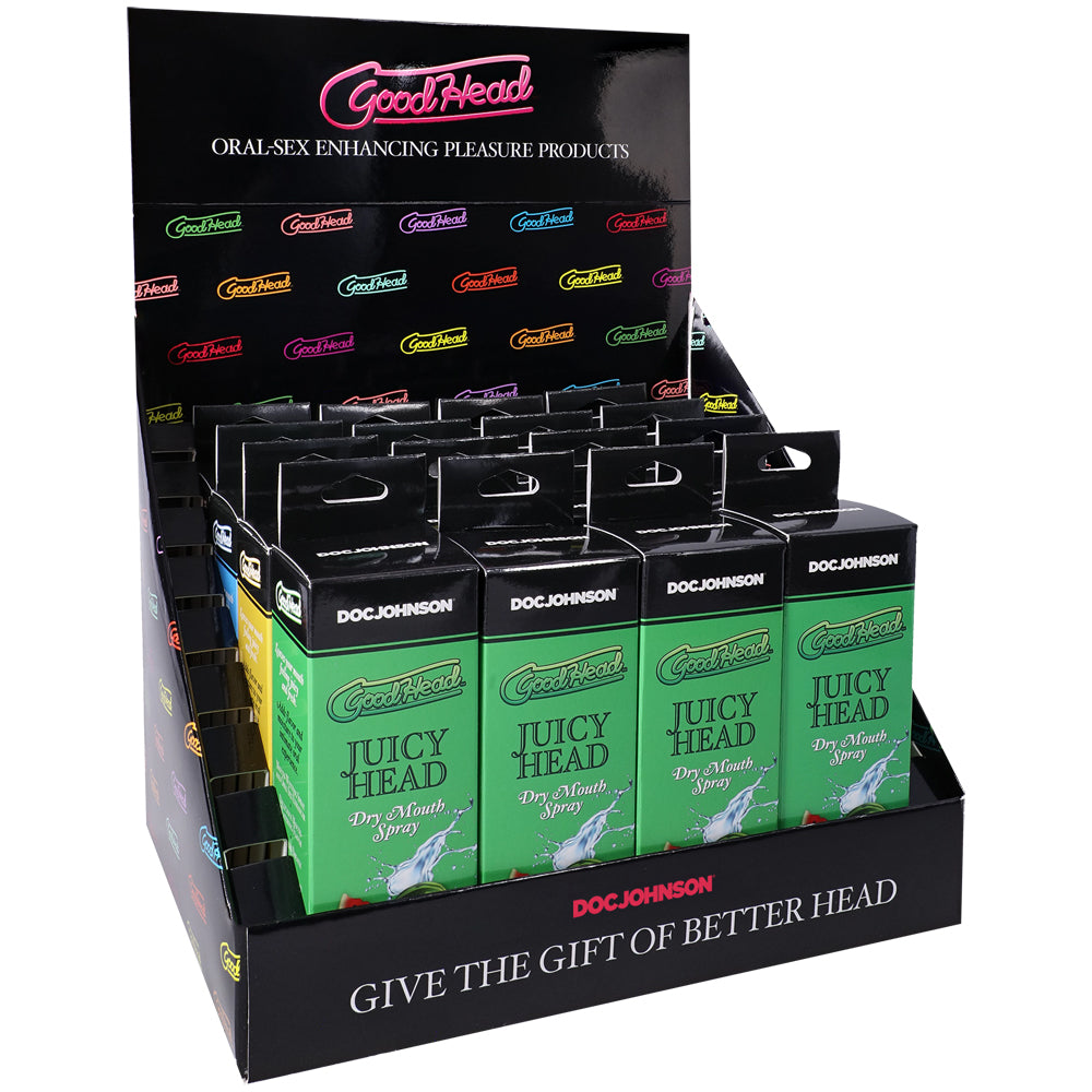 Goodhead Juicy Head Display | 782421096052 | Discreet Personal Wellness
