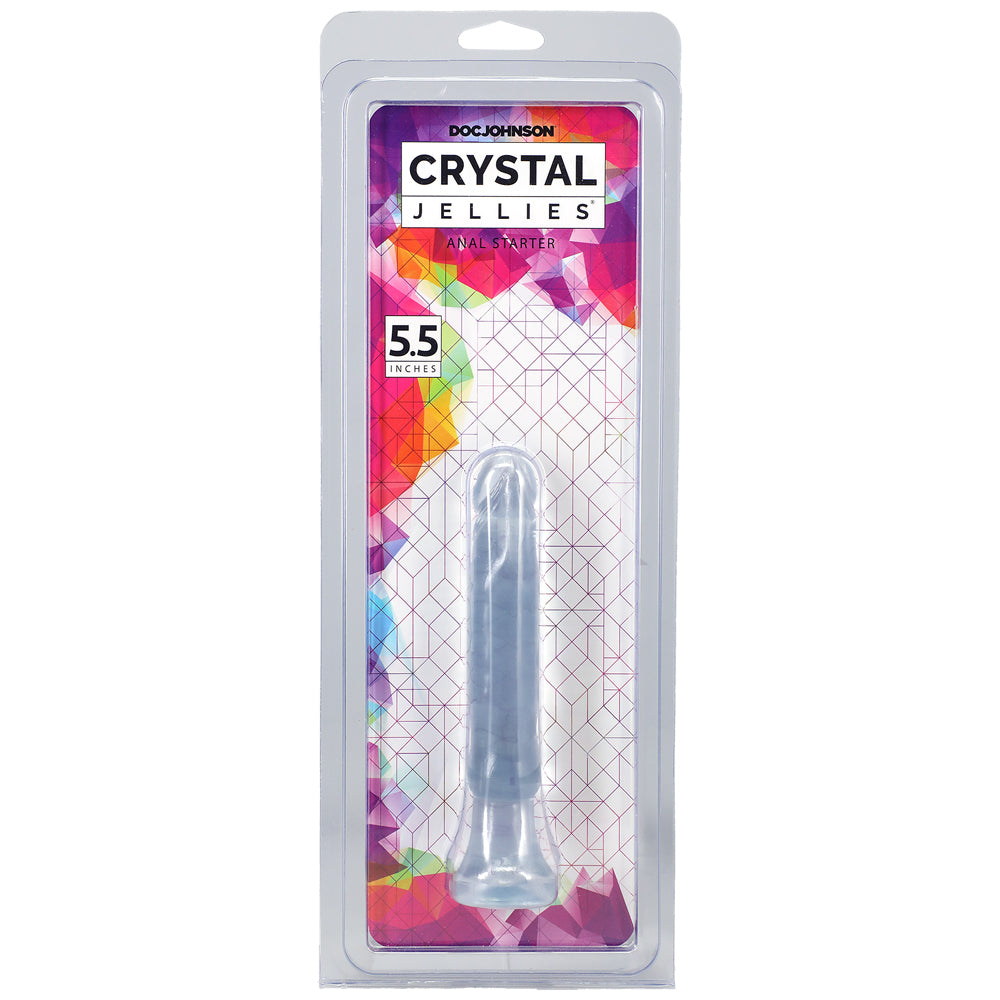 Crystal Jellies - Anal Delight - 5" Clear | 782421509408 | Discreet Personal Wellness