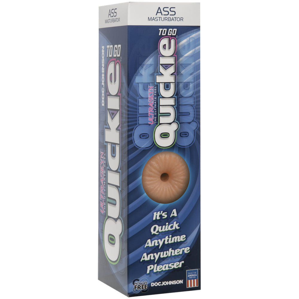 ULTRASKYN Quickie To Go - Ass - Vanilla | 782421554507 | Discreet Personal Wellness
