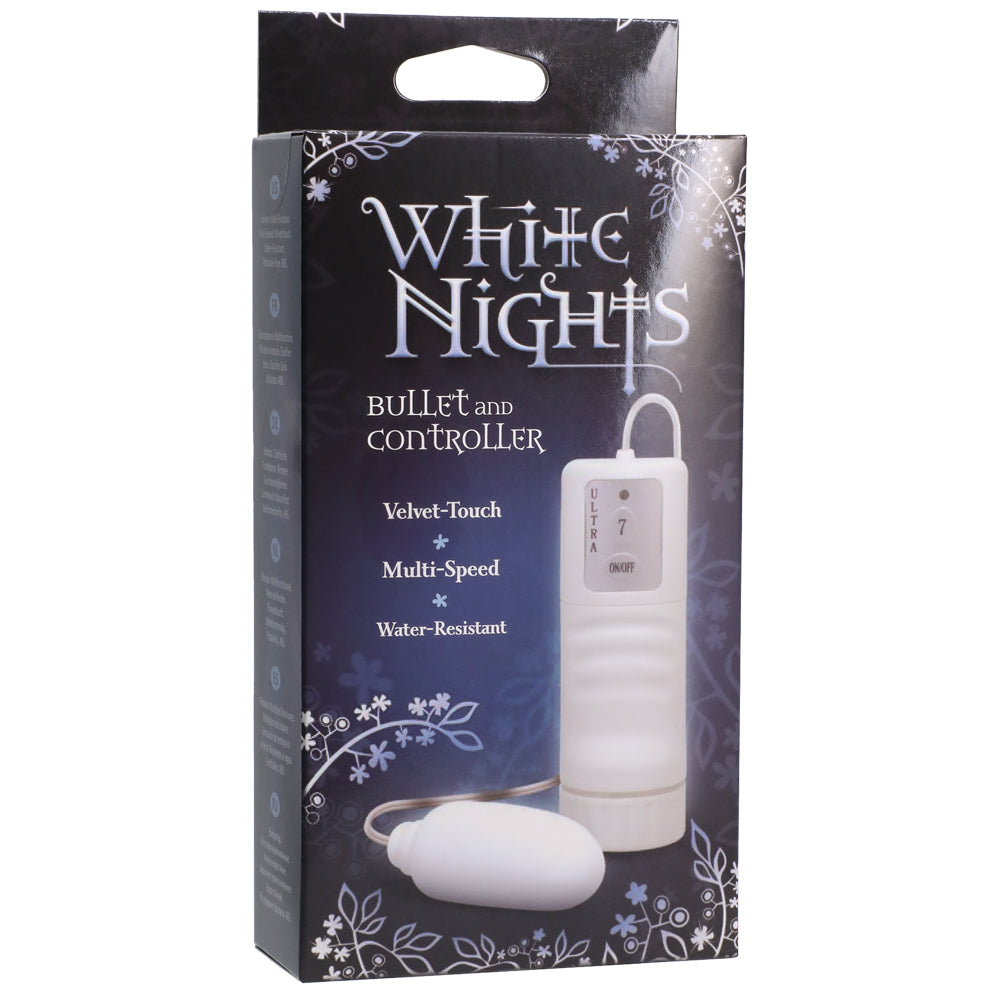 White Nights - Bullet & Controller White | 782421671112 | Discreet Personal Wellness