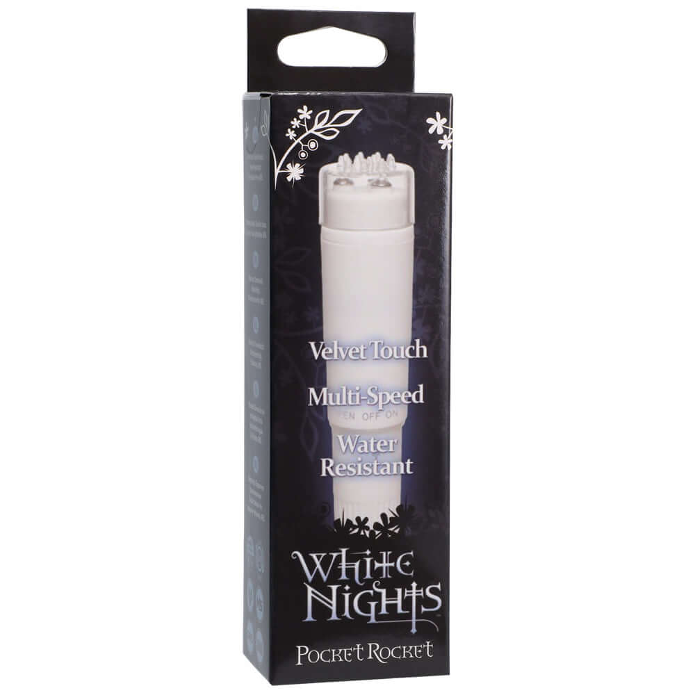 White Nights - Pocket Rocket White | 782421671211 | Discreet Personal Wellness