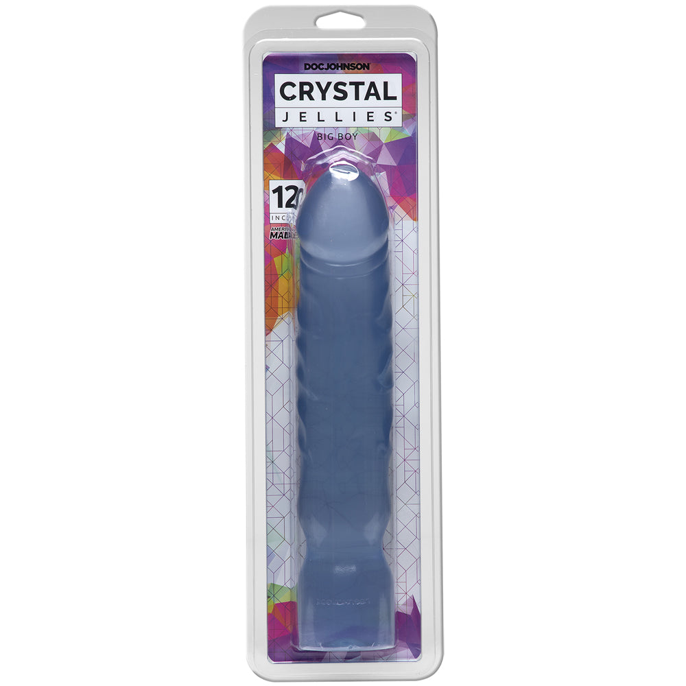 Crystal Jellies - 12" Big Boy Clear | 782421905415 | Discreet Personal Wellness