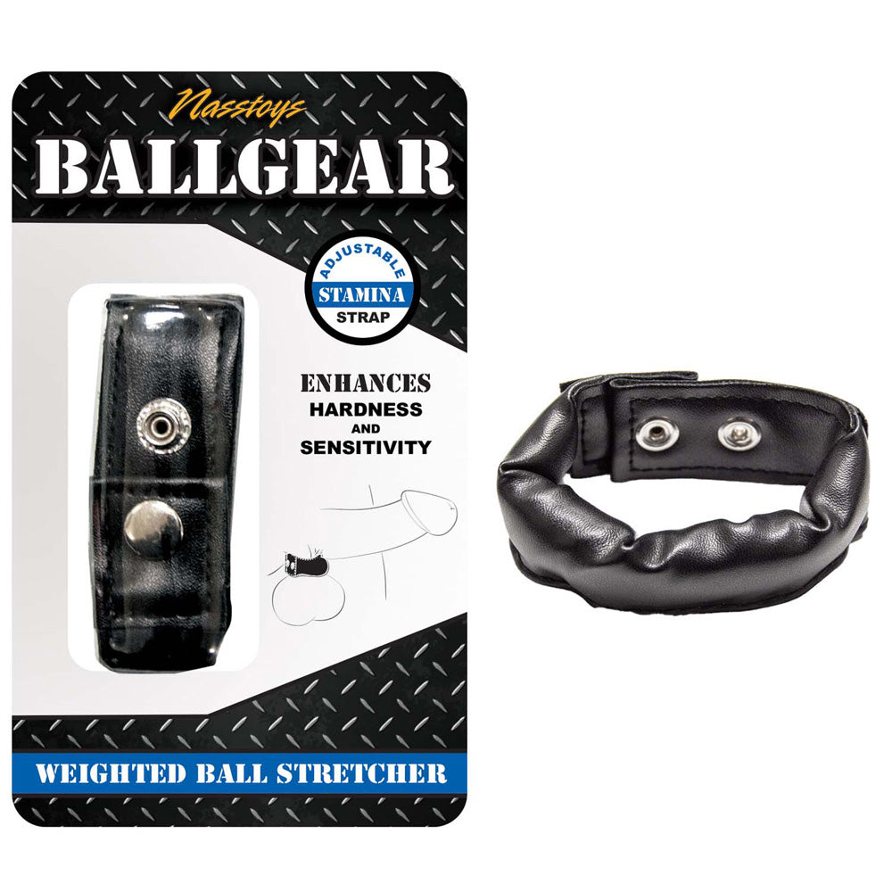 Ballgear Weighted Ball Stretcher Black | 782631030402 | Discreet Personal Wellness
