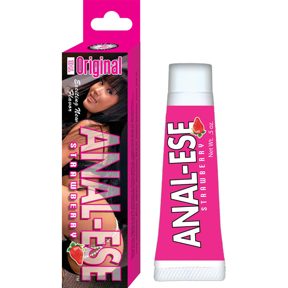 Anal Ese .5 oz. Strawberry | 782631031614 | Discreet Personal Wellness