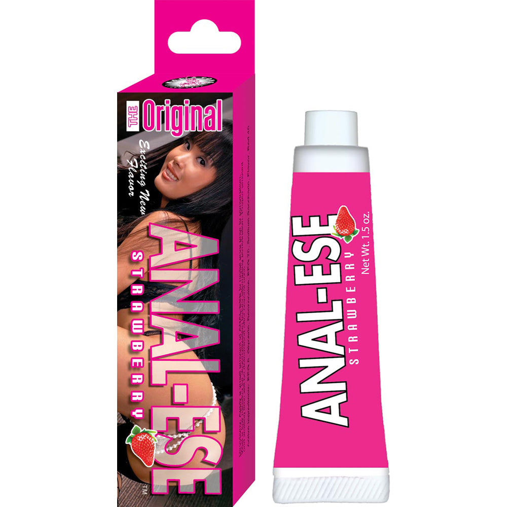 Anal Ese 1.5 oz. Strawberry | 782631031621 | Discreet Personal Wellness