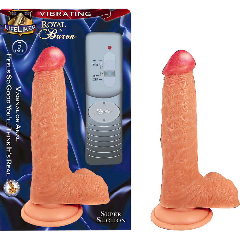Lifelikes Vibrating Royal Baron | 782631201314 | Discreet Personal Wellness