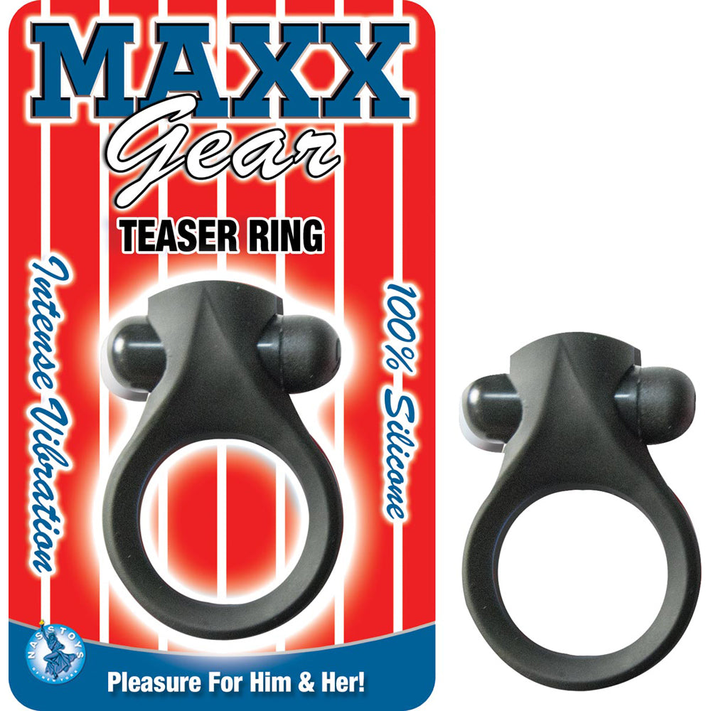 Maxx Gear Teaser Ring Black | 782631274523 | Discreet Personal Wellness