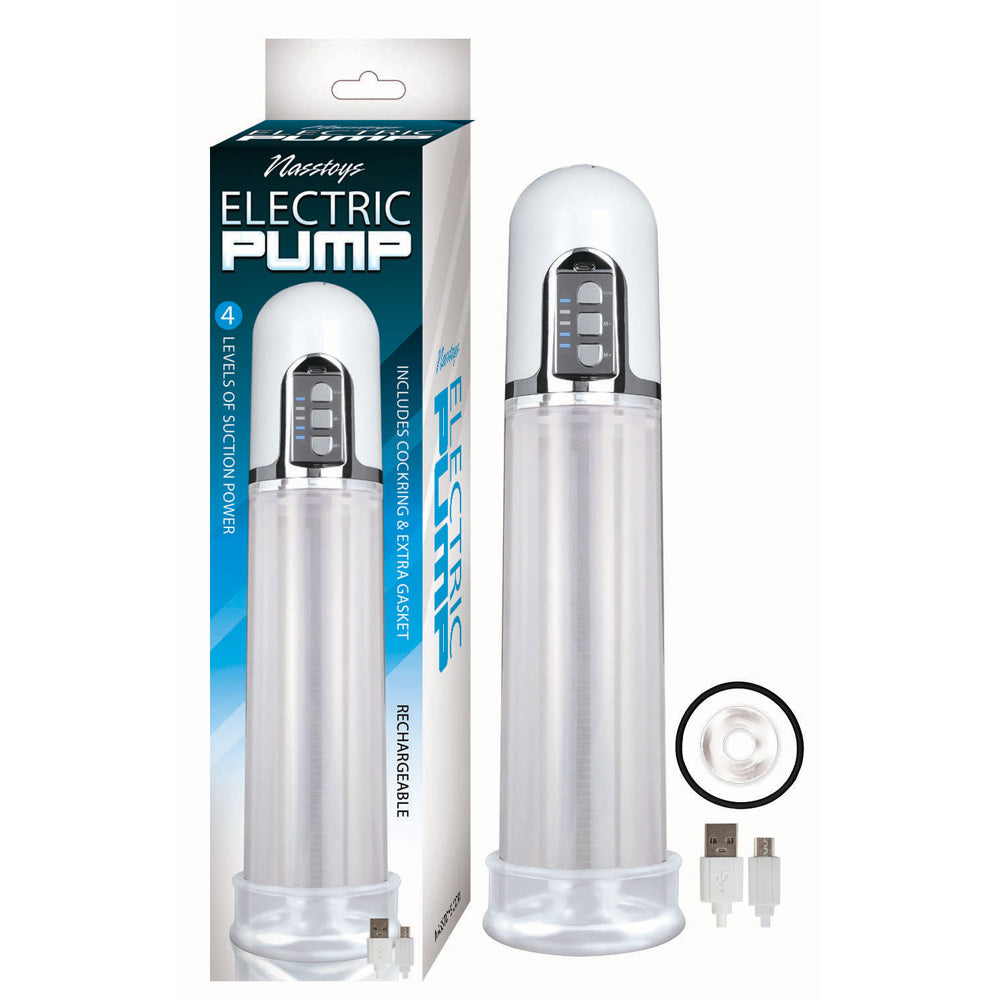 Electric Pump Clear | 782631301311 | Discreet Personal Wellness