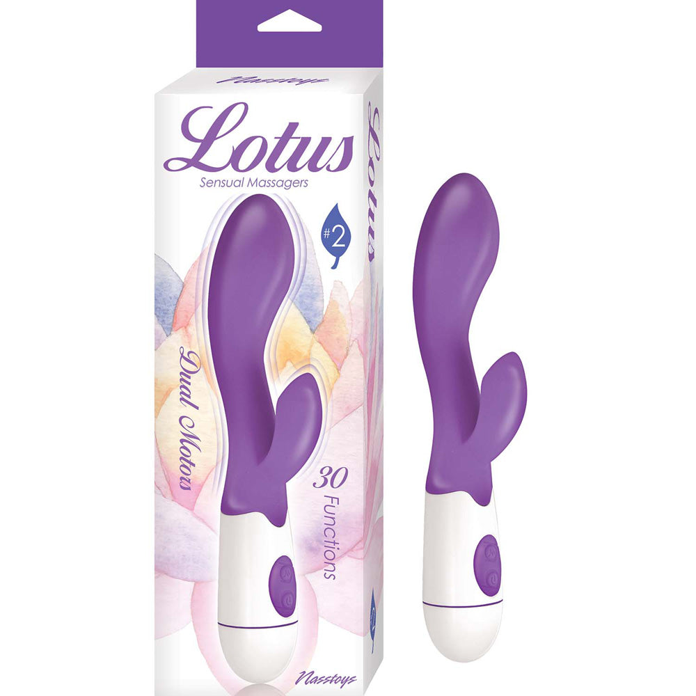 Lotus Sensual Massagers #2 Purple | 782631301526 | Discreet Personal Wellness