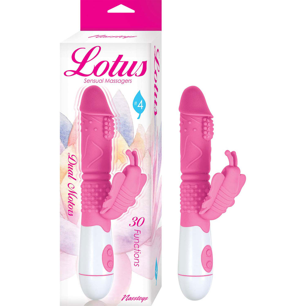 Lotus Sensual Massagers #4 Pink | 782631301717 | Discreet Personal Wellness