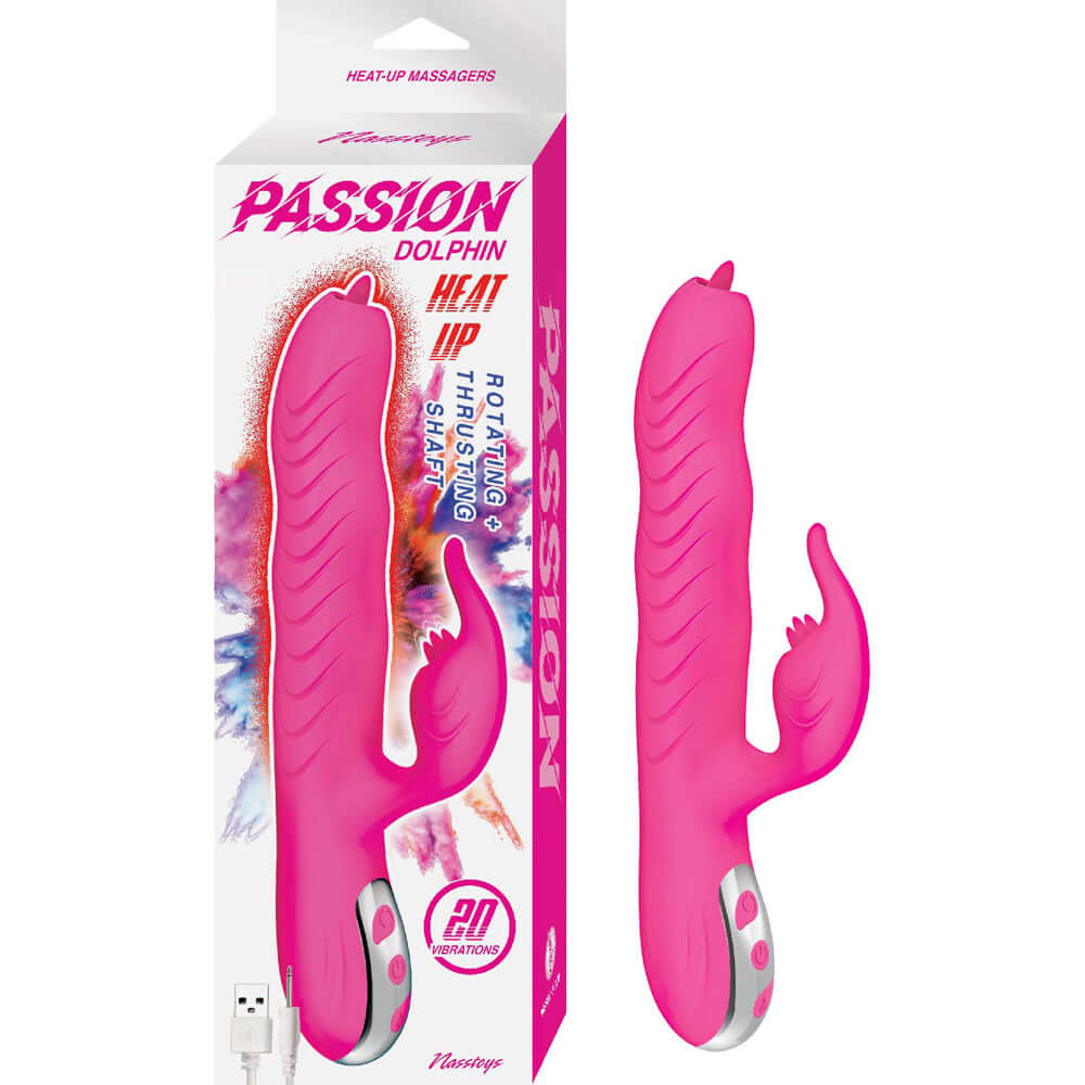 Passion Dolphin Heat Up Pink | 782631310801 | Discreet Personal Wellness