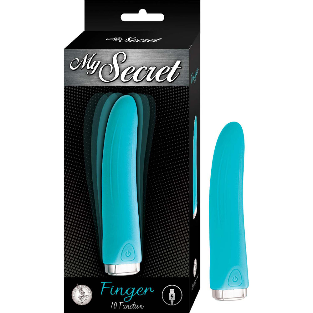 My Secret Finger Aqua | 782631314618 | Discreet Personal Wellness
