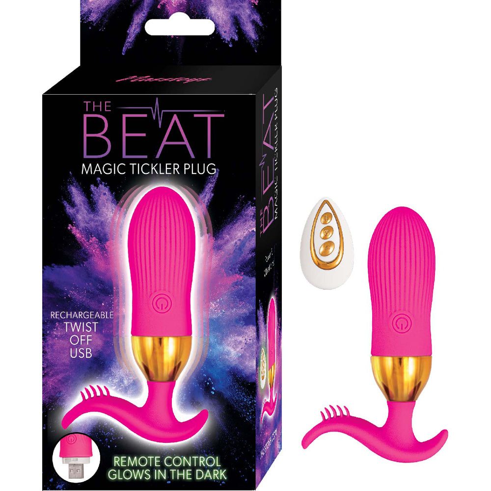 The Beat Magic Tickler Plug Pink | 782631315417 | Discreet Personal Wellness