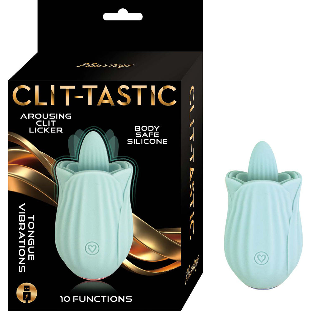 Clitoris Tastic Arousing Clitoris Licker Aqua | 782631315820 | Discreet Personal Wellness