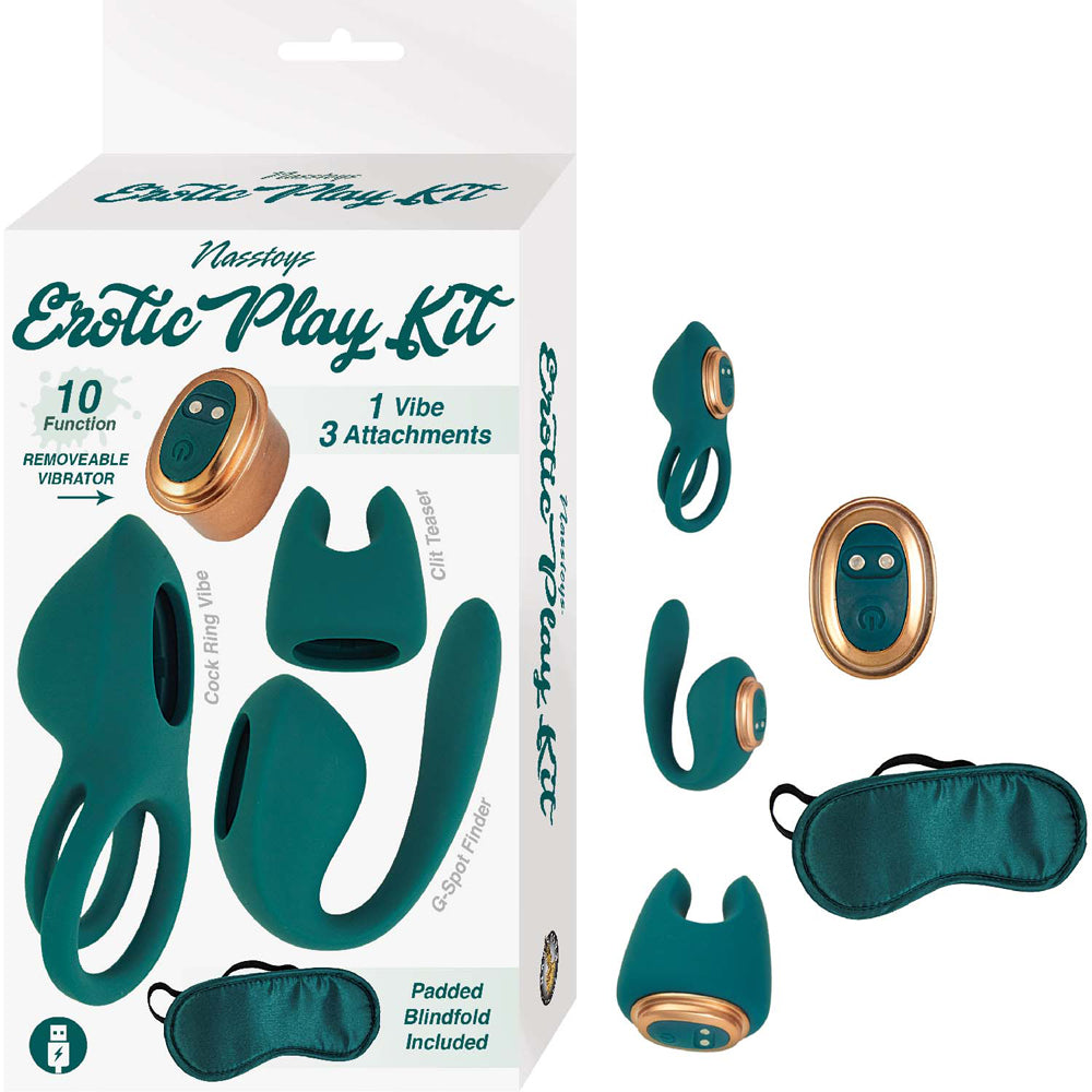 Exotic Play Kit Green | 782631317701 | Discreet Personal Wellness