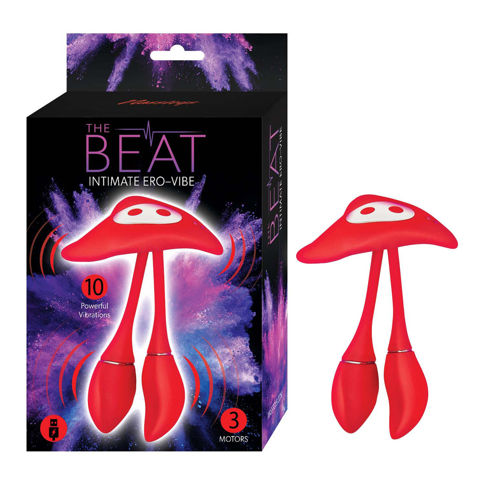 The Beat Intimate Ero-Vibe Red | 782631322217 | Discreet Personal Wellness