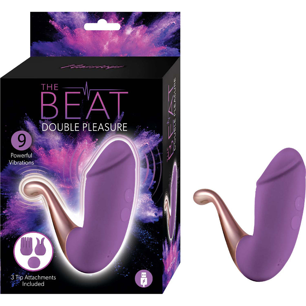 The Beat Double Pleasure Purple | 782631323528 | Discreet Personal Wellness