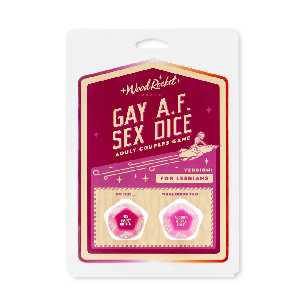 Gay Af Sex Dice Lesbian | 785571087543 | Discreet Personal Wellness