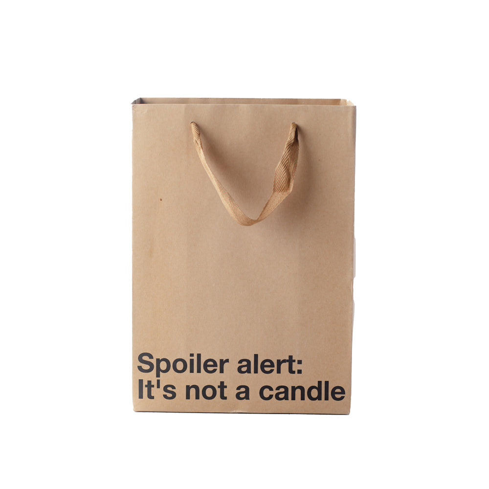 Spoiler Alert, It's Not A Candle 3-Pack Bag 11" x 8" x 4" | 786368850098 | Discreet Personal Wellness